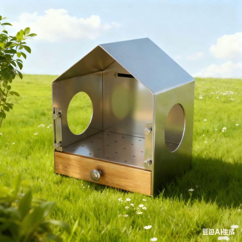 Custom OEM Brand Metal Hamster Cooling Cage Sheet Metal Pet Enclosure with Physical Temperature Control Made in China
