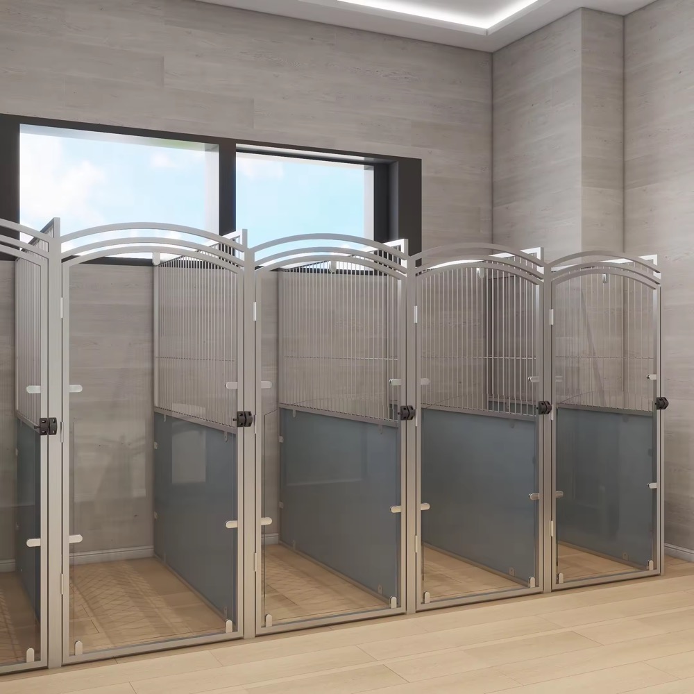 New Walk In Dog Kennel Large Outdoor Boarding Kennels Heavy Duty Dog Run Animal Shelter Commercial Dog Kennels
