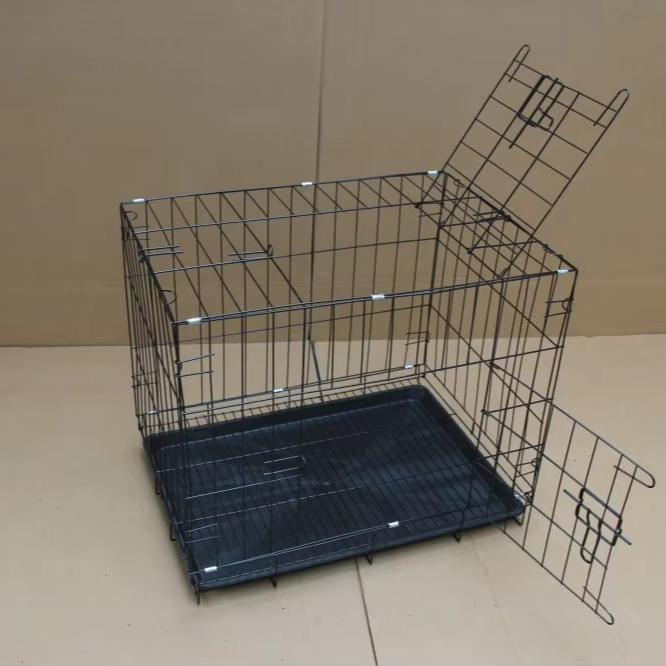 Portable Foldable Luxury Classic Dog Cage for Large Breeds Travel &amp; Indoor/Outdoor Use