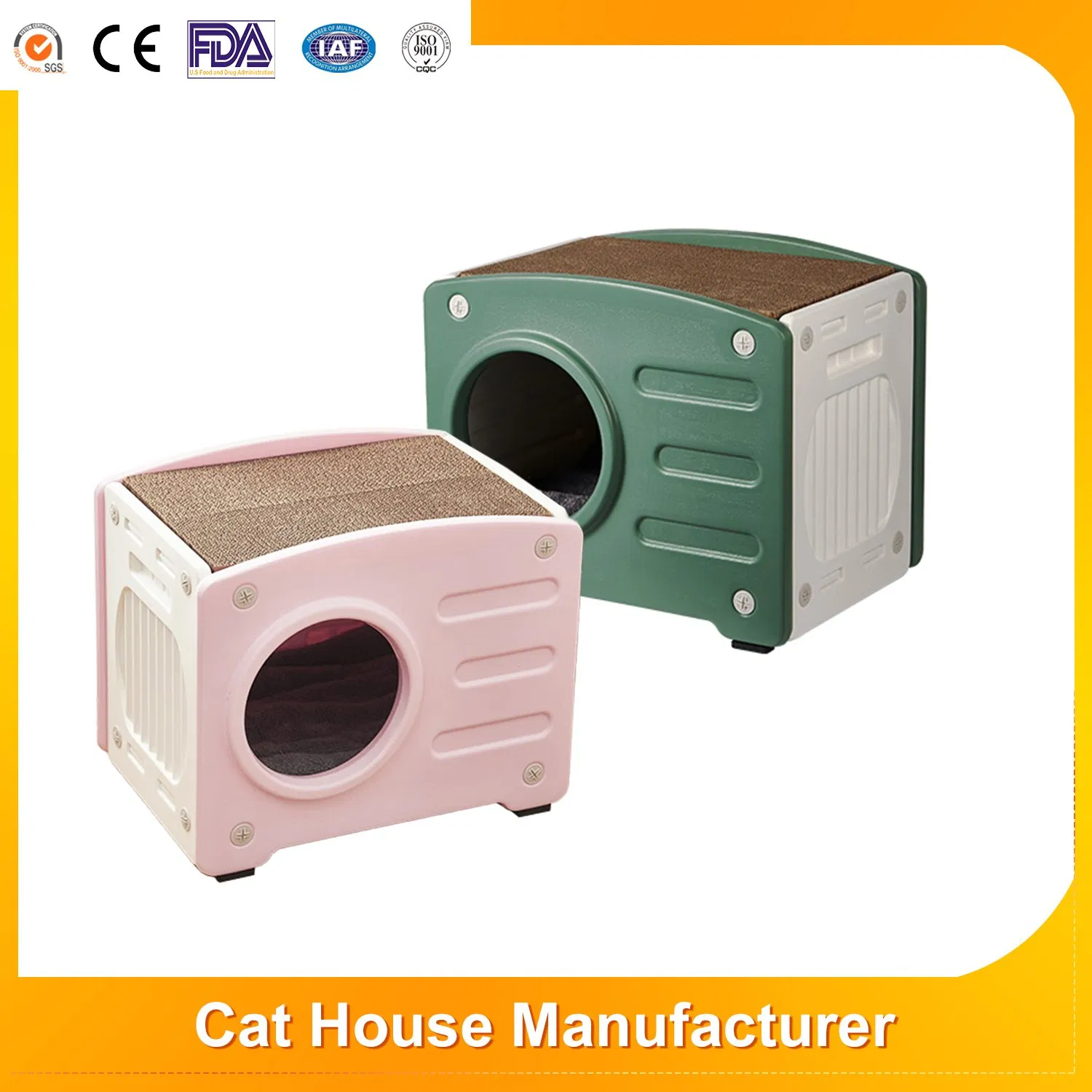 Easy to Install Cat Nap Sleeping House in TV Style Dog Cave Bed Dog Kennel Furniture Animal Cage Pet House