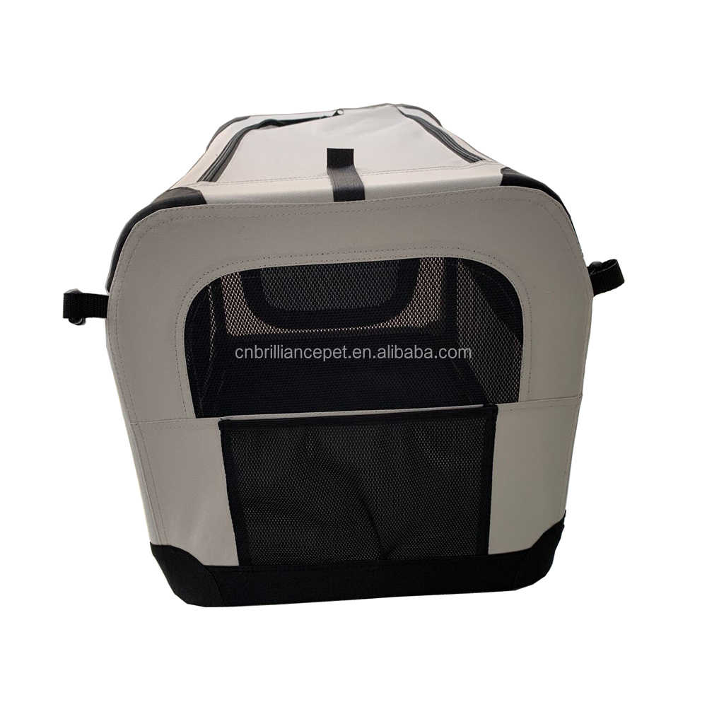 Dog Soft Side Carrier Crate Kennel Soft Dog Cage Inside View