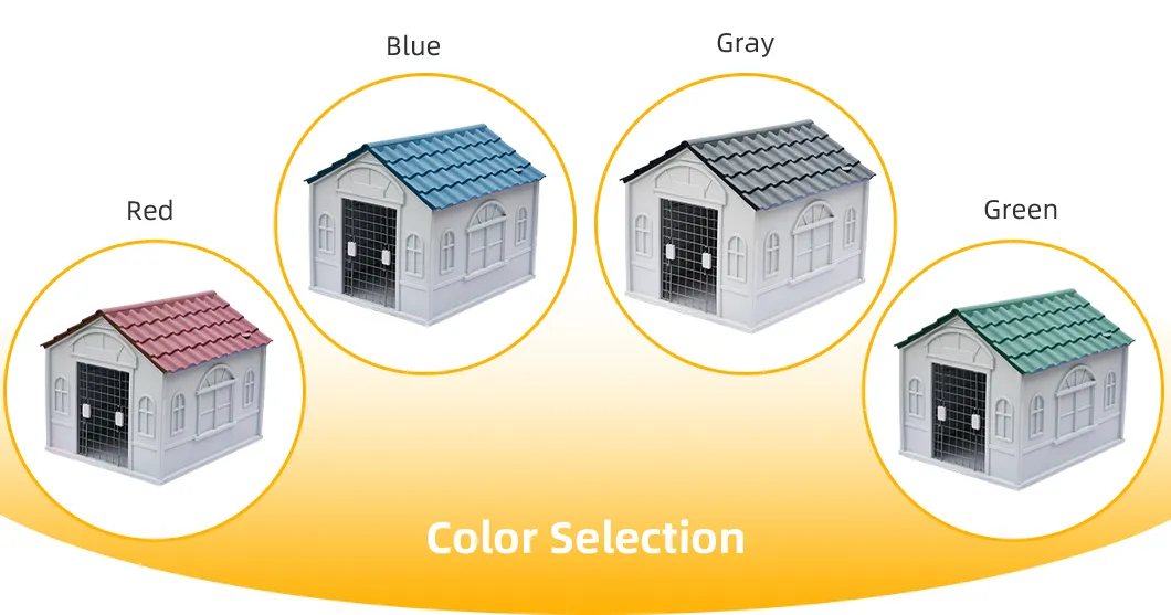 Factory Modern Eco Friendly Outdoor/Indoor Luxury Pet Villa Cats Cage Foldable House PVC Large Pet Dog House for Sale