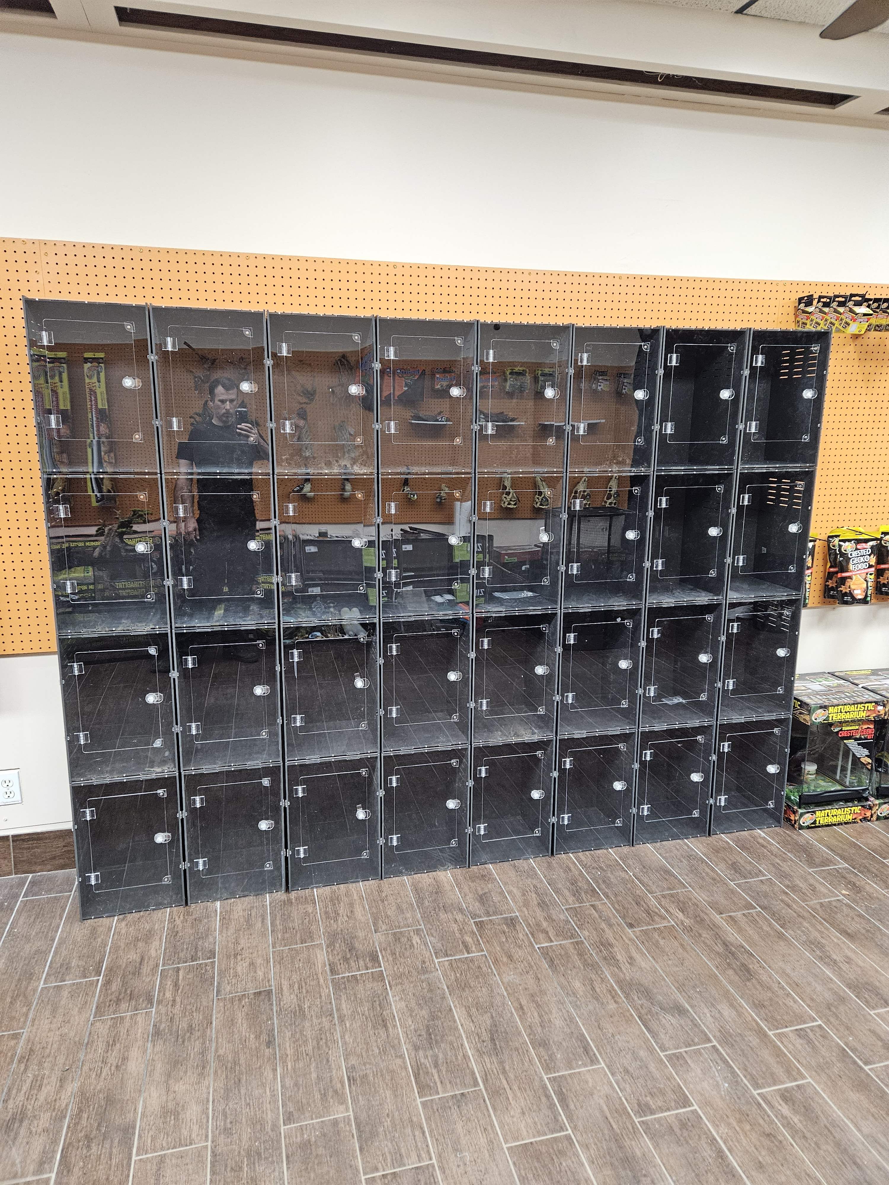 Pet Cages &amp; Houses Classic Style PVC /Acrylic Insect Frog Spider Gecko Reptile Enclosure Terrarium Cage Factory-Supplied