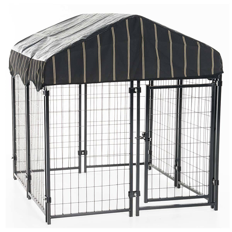 Breathable Safe Rainproof Waterproof Eco-Friendly Large Heavy Duty Multiple Outdoor Enclosure Dog House Run Kennel Cages Nature