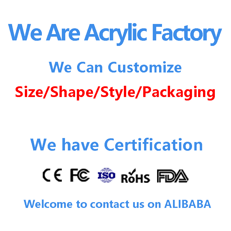 Factory Custom Large Small Acrylic Box Acrylic Clear Boxes Display Big Acrylic Shoe Gift Candy Flower Storage Box
