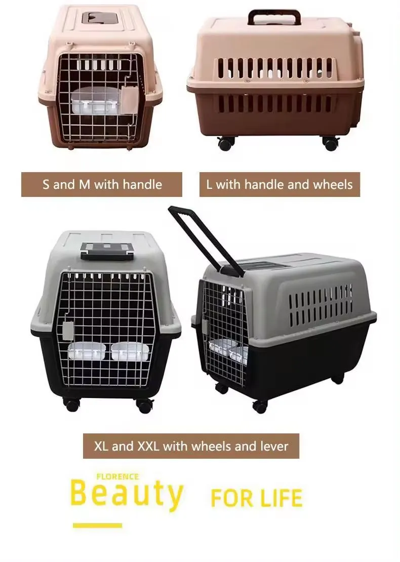 Pet Carrier Airline Approved Breathable Shoulder Travel Cat Dog Darriers Houses Cages