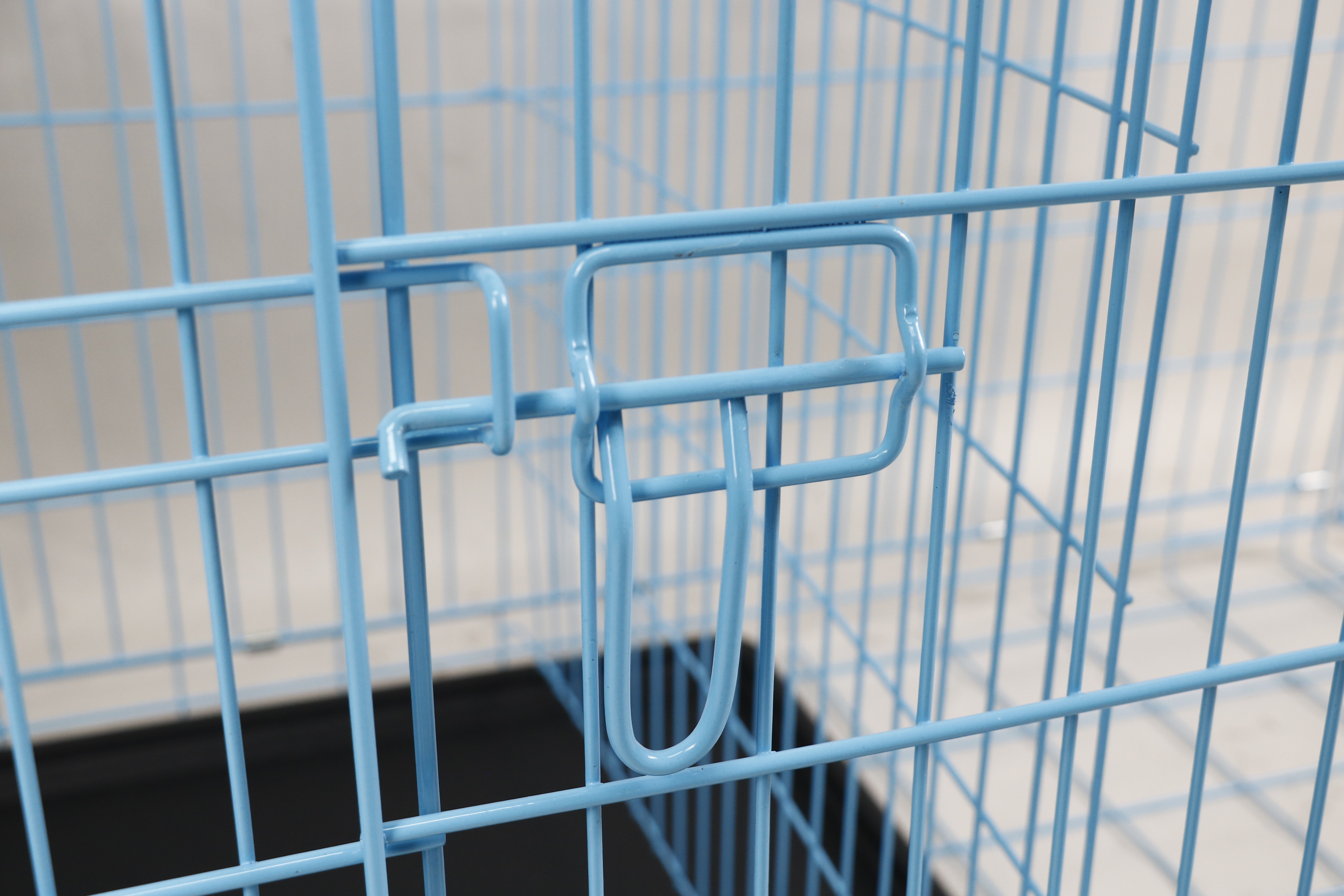 China Factory High Quality Metal Dog Cage Foldable Wire Welded Pet Crate Powder Coated Portable Outdoors Indoors Multiple Sizes