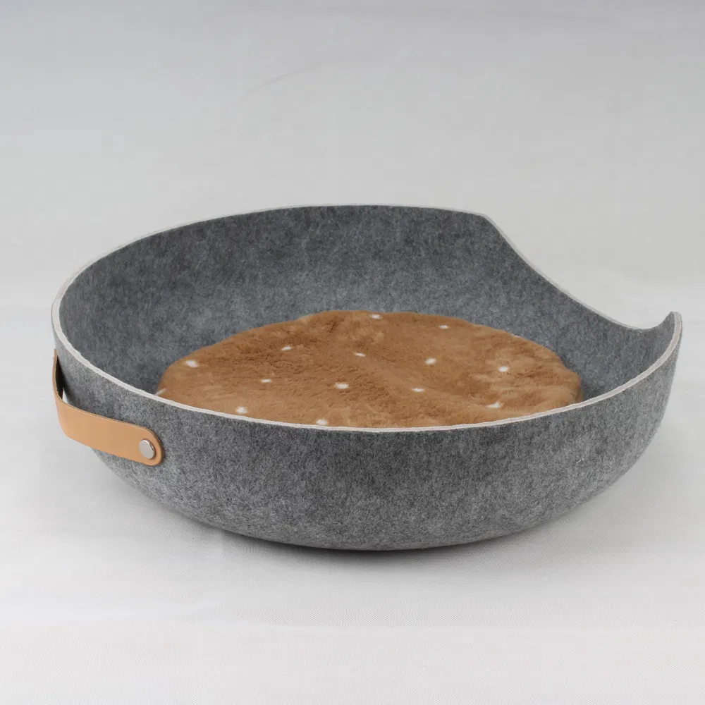 Customizable Removable Cat Nest Handmade Pet Felt Portable Cat House