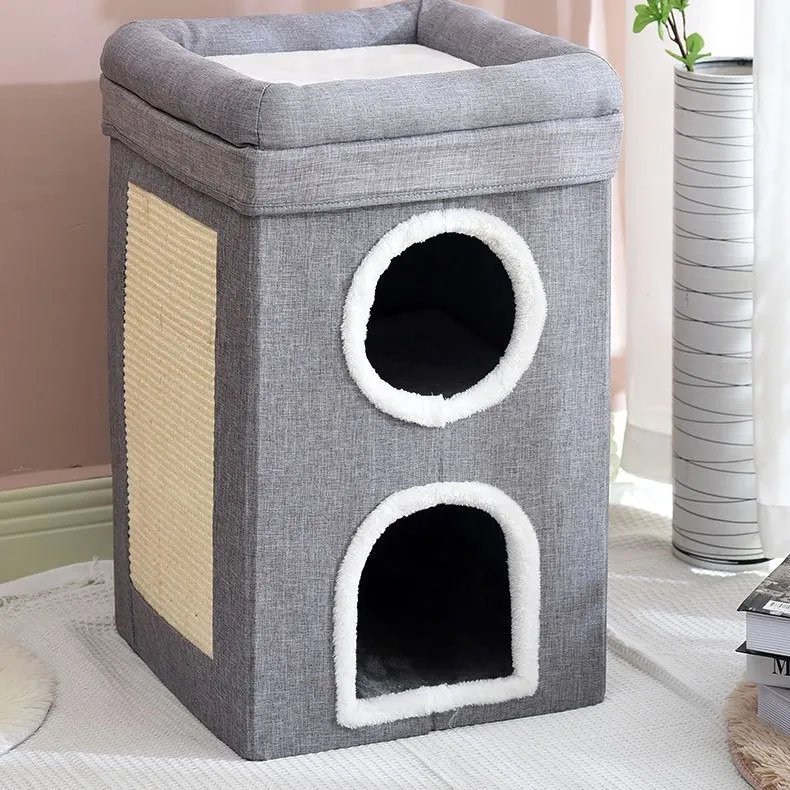 Pet Supply Multi-Functional Pet Bed Foldable Cat House