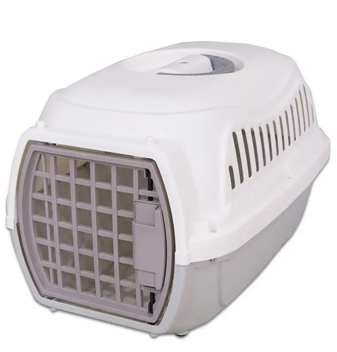 Plastic Portable Cat Dog Luxury Air Carrier Cage Airline Approved Pet Travel Box