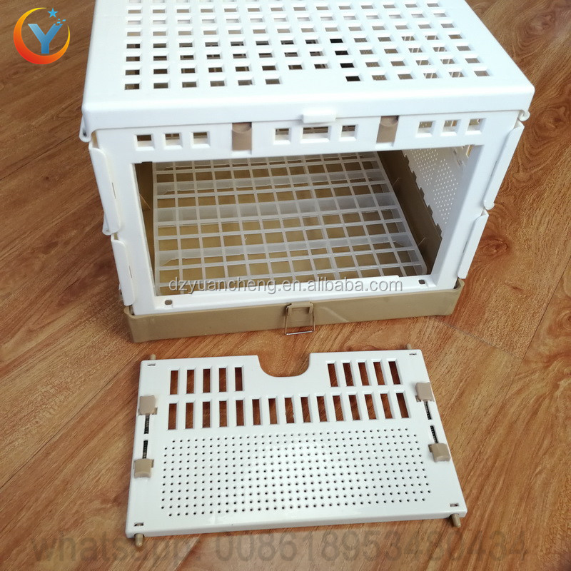 Good Quality Plastic Poultry Quail Pigeon Transportation Cage Training Flying Box