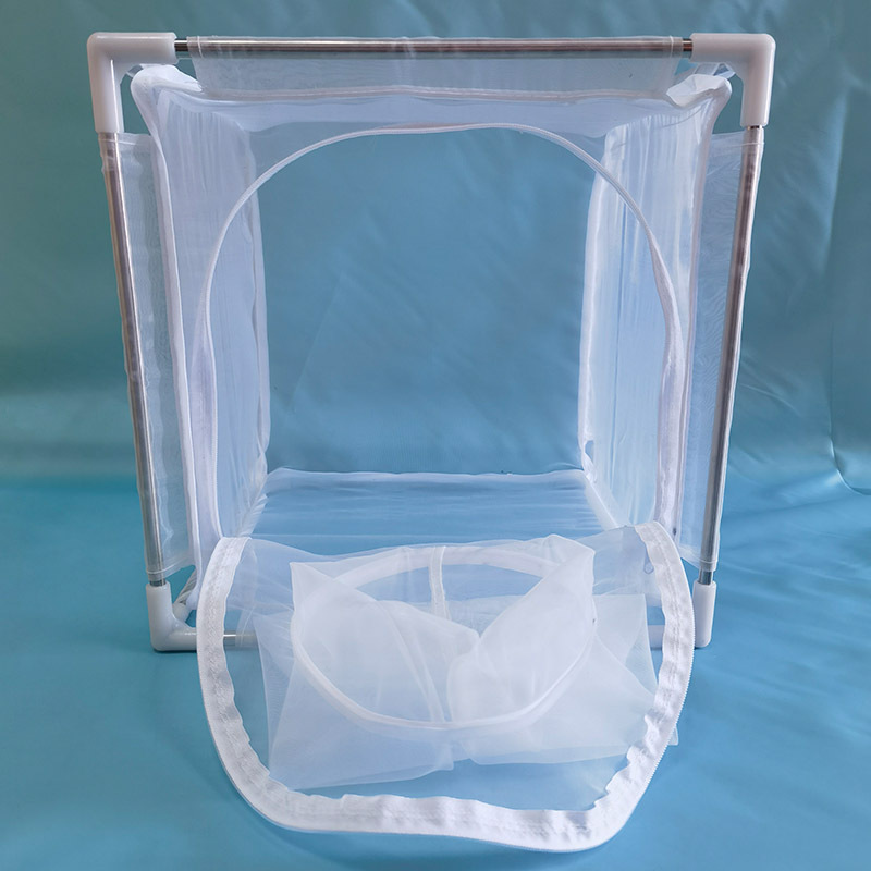 Collapsible Luxury Stainless Steel Breathable Outdoor Insect Mesh Cage Terrarium Solid Pattern Caterpillar Observation Butterfly