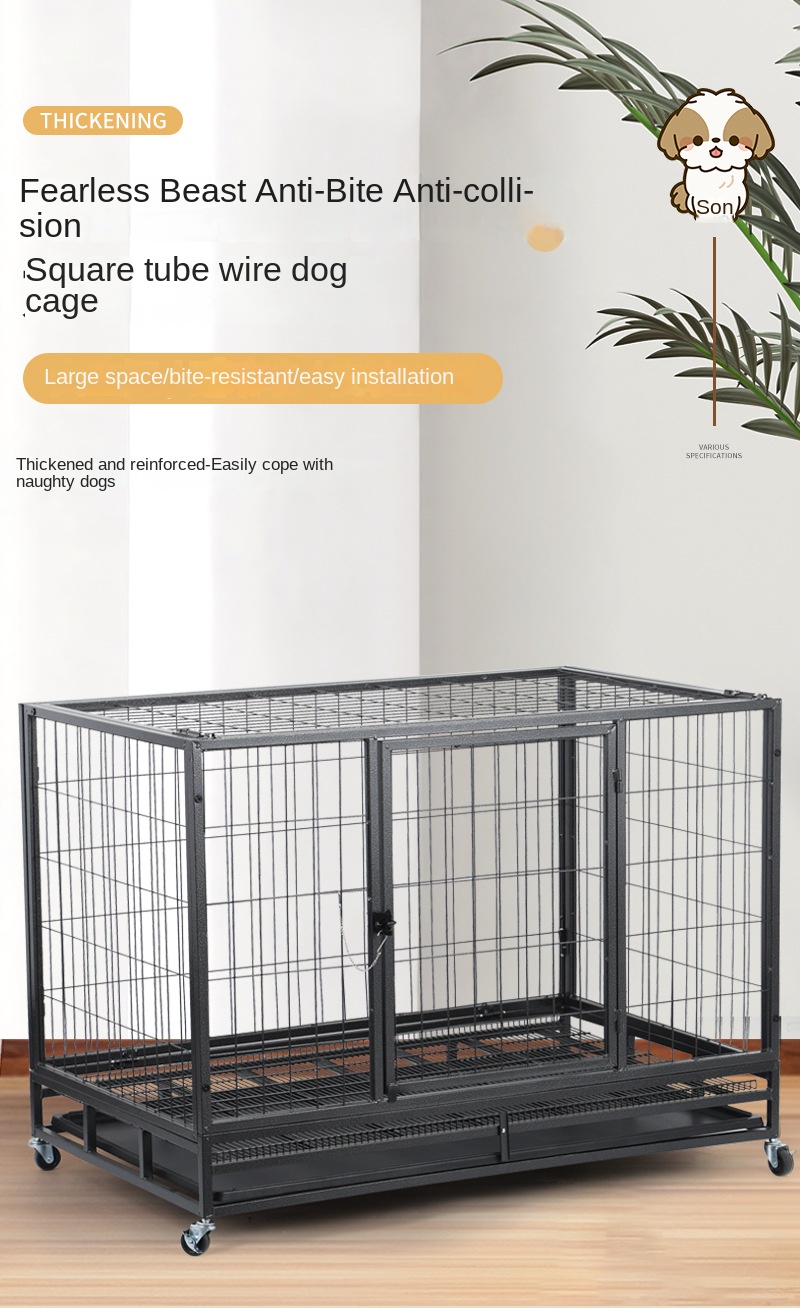Dog Cage Foldable Space Pet Cage View 1