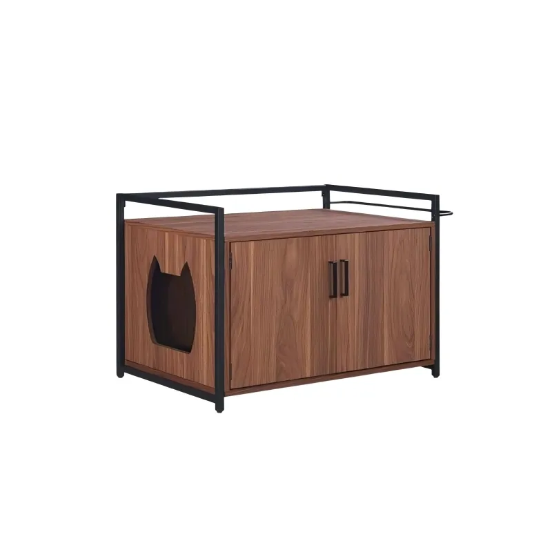Modern Furniture Multi-Functional Hidden Pet Cat House with Door