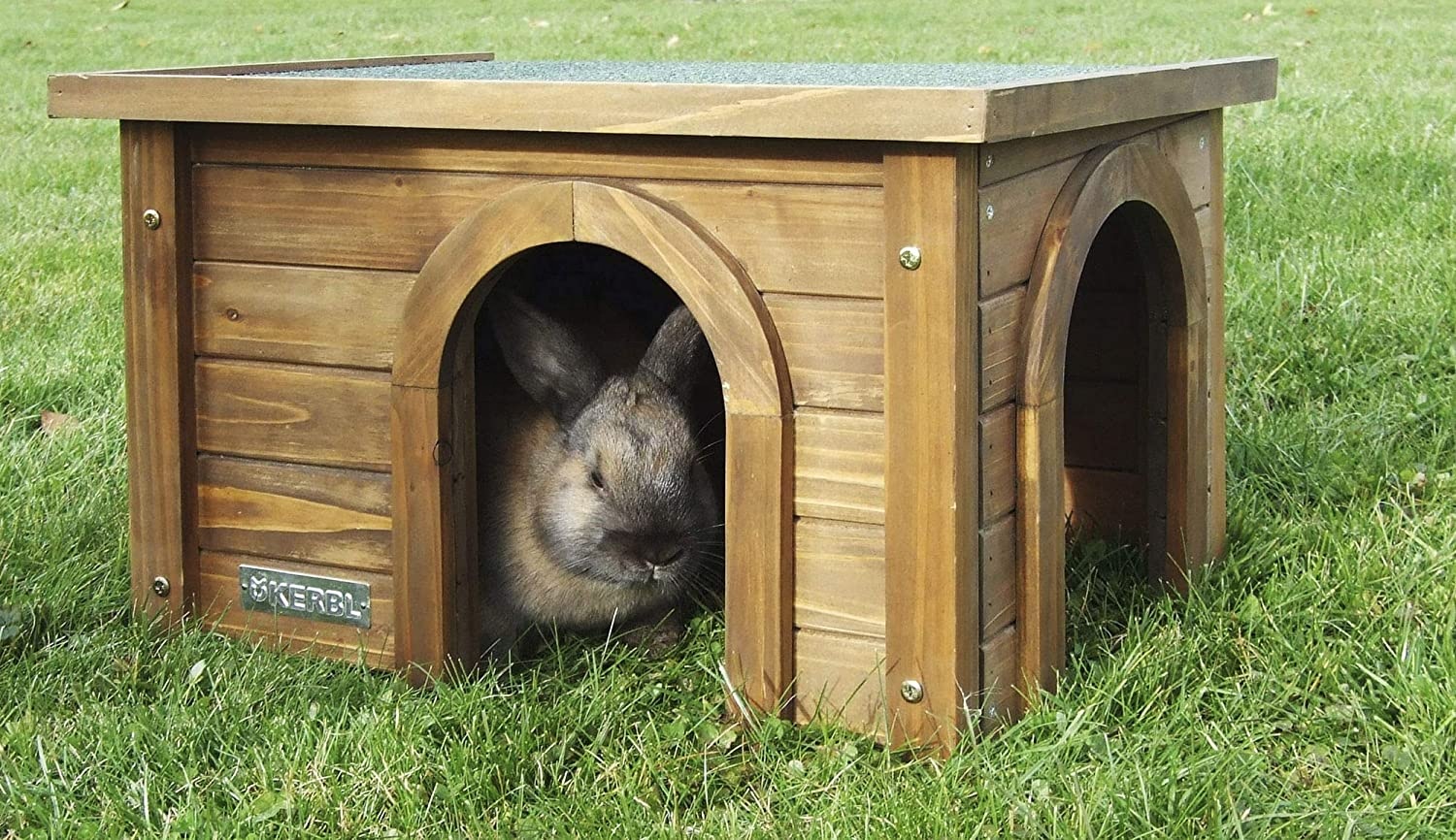 Lionto Wooden Rabbit Hutch Small Animal House Rodent House
