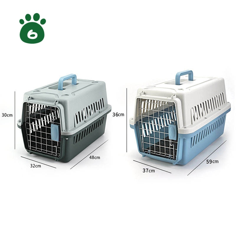 Airline-Approved Portable Pet Air Travel Carrier (Wheels Optional) - Customizable Size/Color for Dogs &amp; Cats Cage