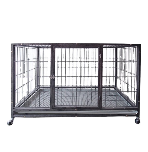 Hot Sale Folding Metal Portable Home Stainless Steel Dog Kennels Pet House Dog Cage