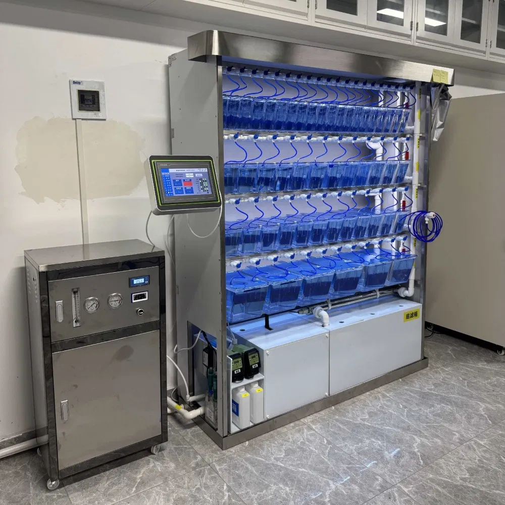 Zebrafish Housing Breeding and Water Filtration System