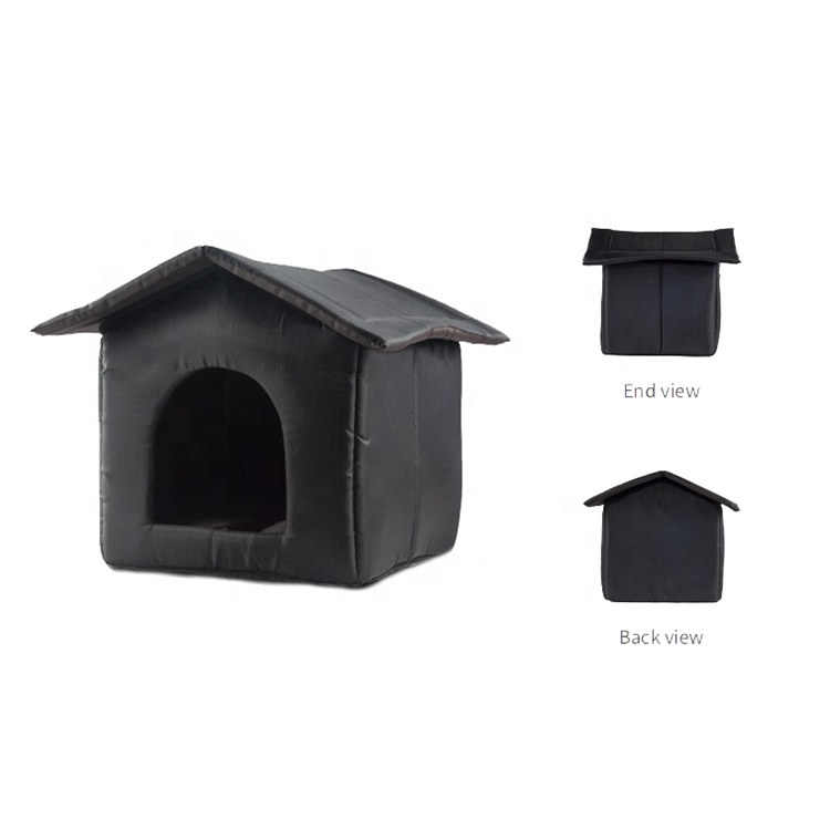 Water-Resistant Large Dog Kennel Outdoor Warm Weatherproof Pet Cat House for Stray Shelter or Villa Use