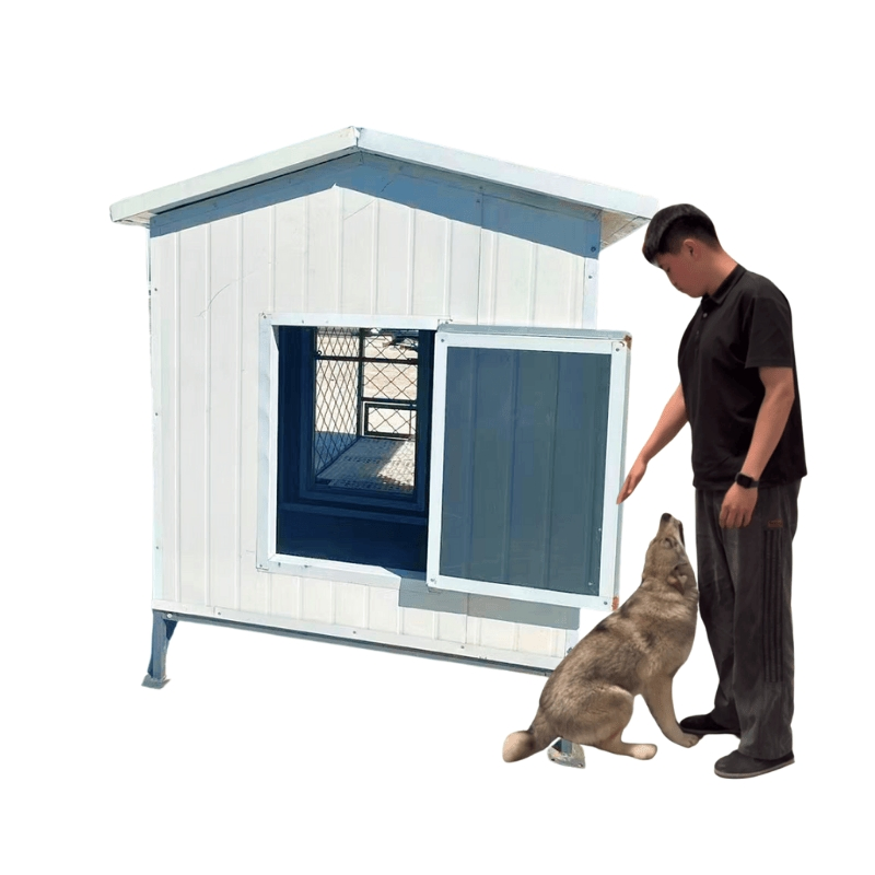 All-Climate Pet House with Heating, Cooling &amp; Logo Customization