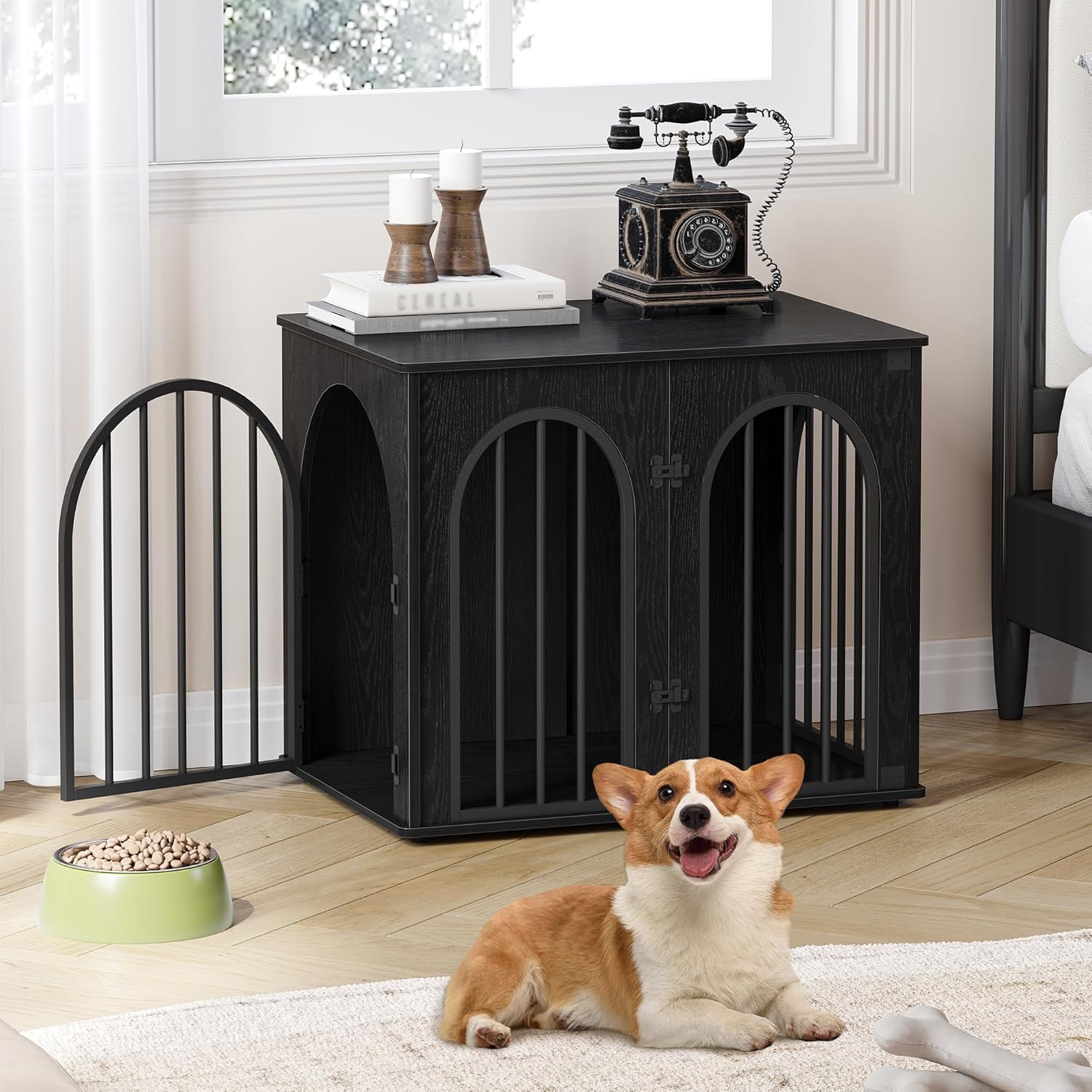 Wooden Dog Crate Detail 4