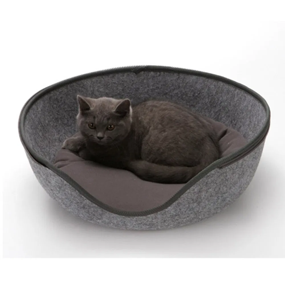 Removable Indoor Luxury Pet House Felt Cat Cave Felt Pet House