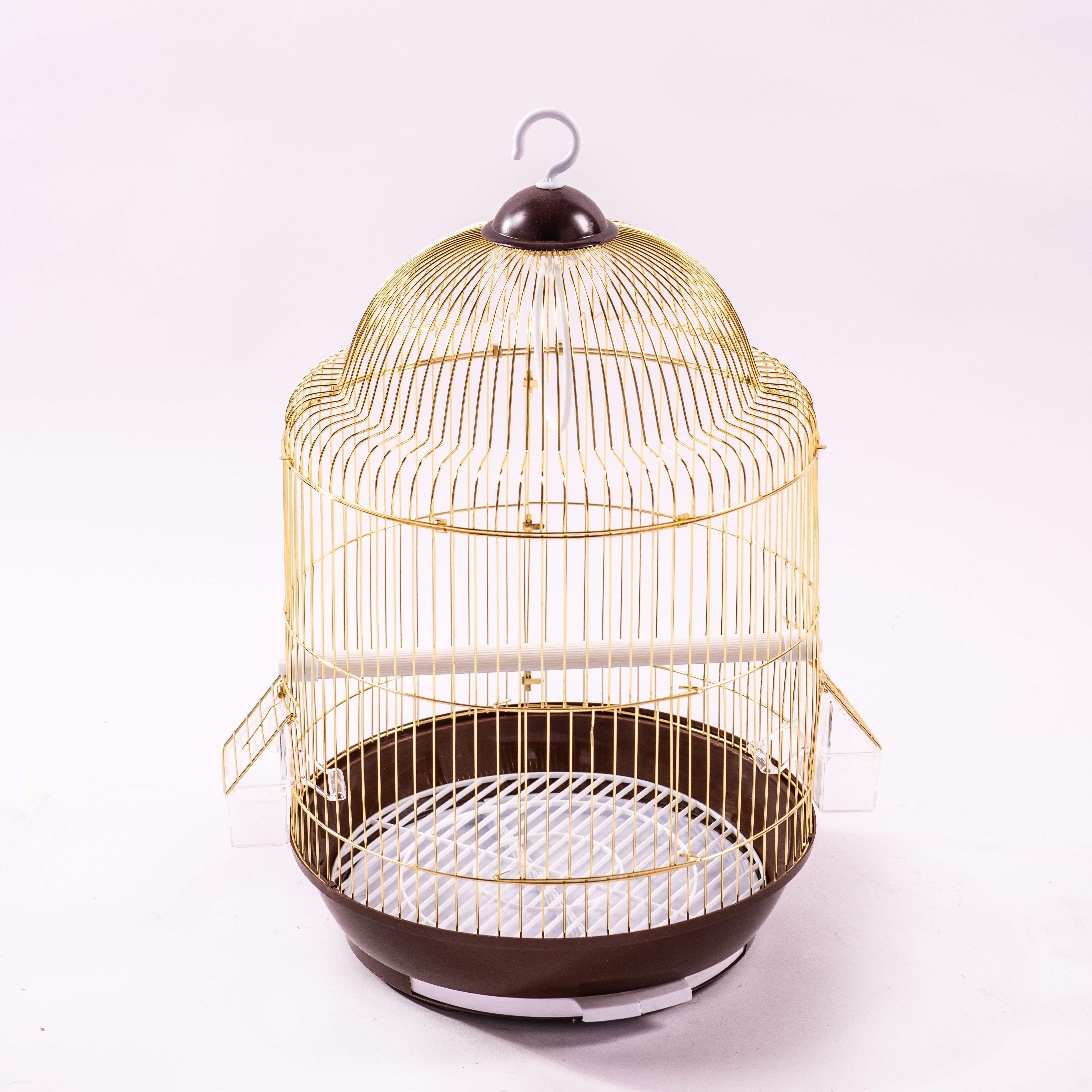Outdoor Walk-in Breathable Eco-Friendly Durable Iron Aviary Cage with Roof Feeder for Parrots Natural Breeding Environments Box