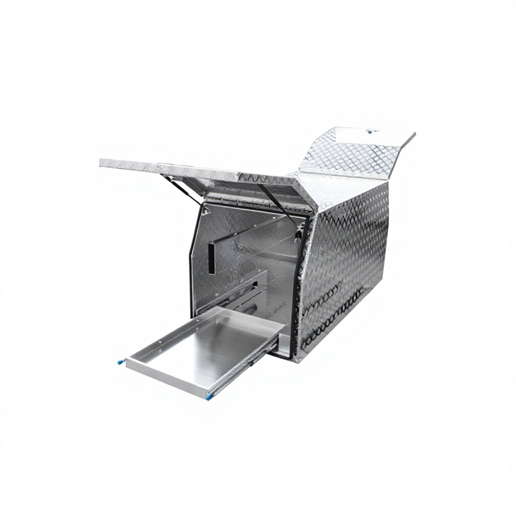 Stress-Resistant Anti-Escape Aluminum Dog Crate Large Pet Cage High-Transparency Mesh Surface Unobstructed Ventilation