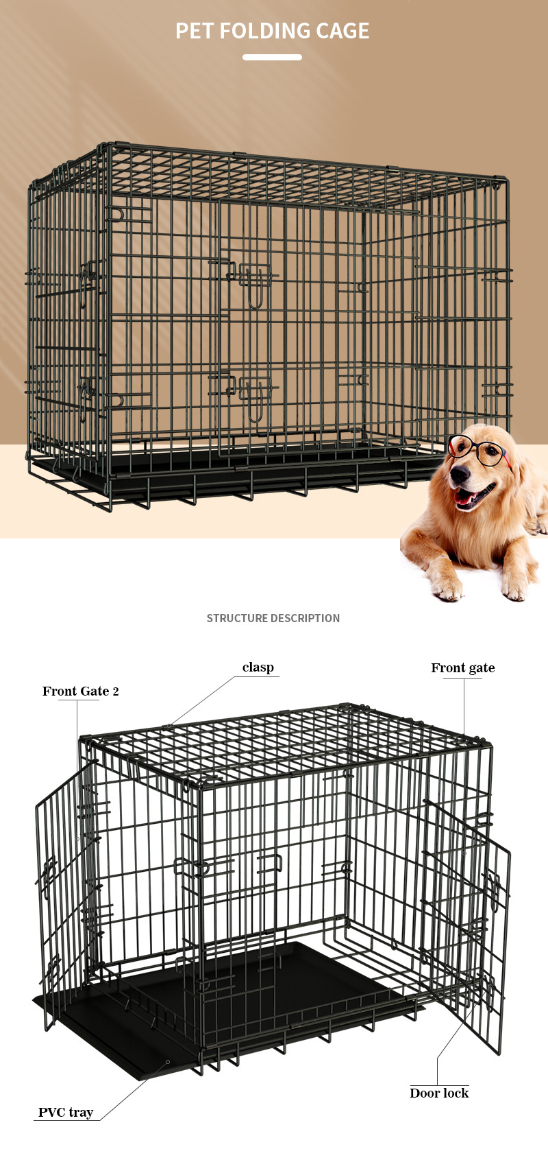 Custom Dog Crate Wholesale