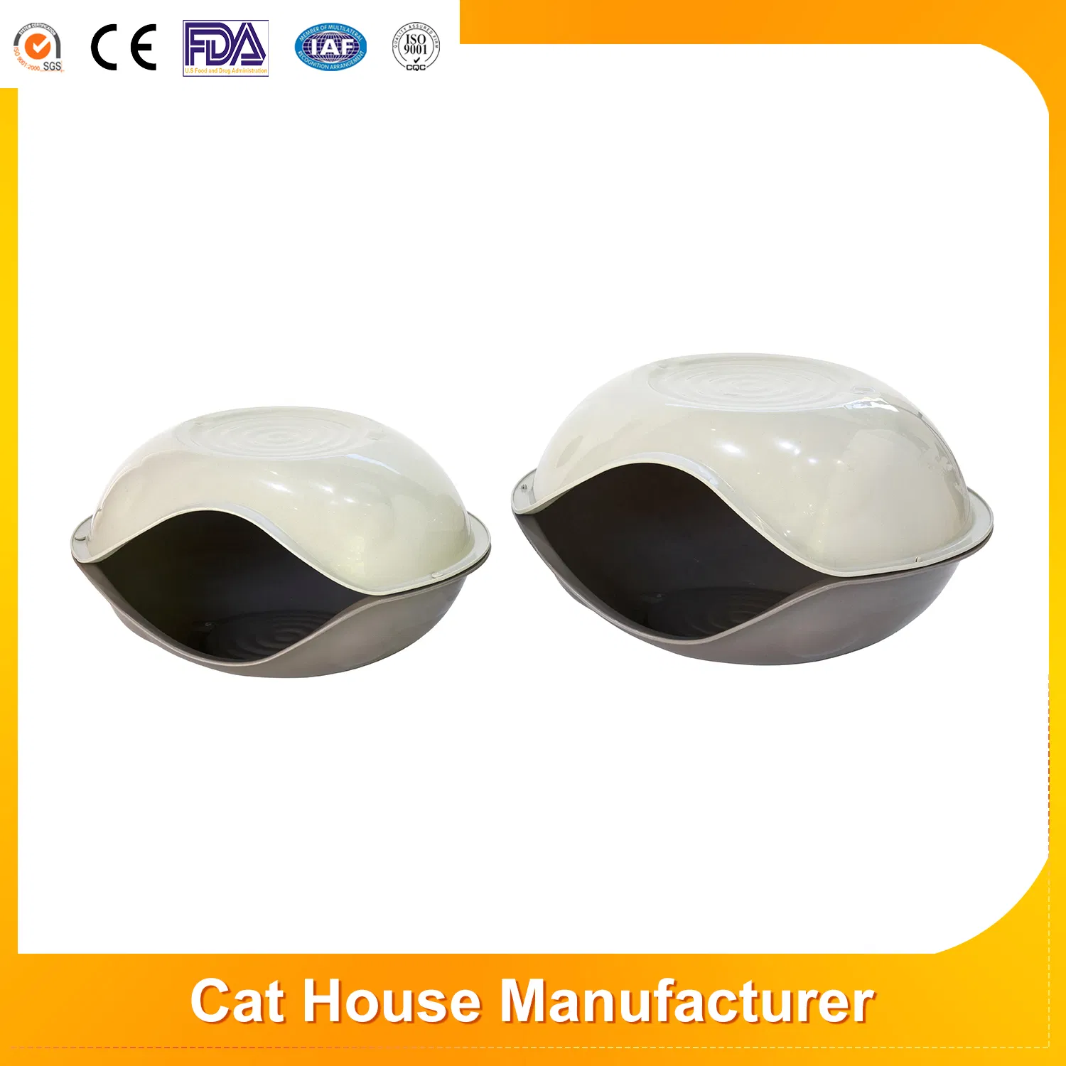 Small Animal Pet House Bed Wholesale Insulated Luxury Cat Bed Sofa Winter Durable Dog Bed Strong Design Pet Supplies Cave Pet House