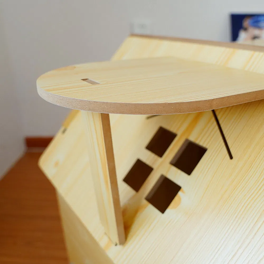 Wholesale Eco-Friendly Medium Luxury Removable Wooden Indoor Outdoor Pet Cat Dog House