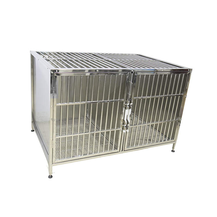High-quality Stainless Steel Veterinary Injection Flexible Dog Cage Foldable Pet Cage for Dogs