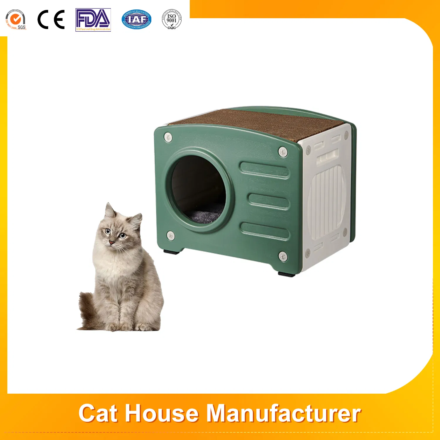 Easy to Install Cat Nap Sleeping House in TV Style Dog Cave Bed Dog Kennel Furniture Animal Cage Pet House