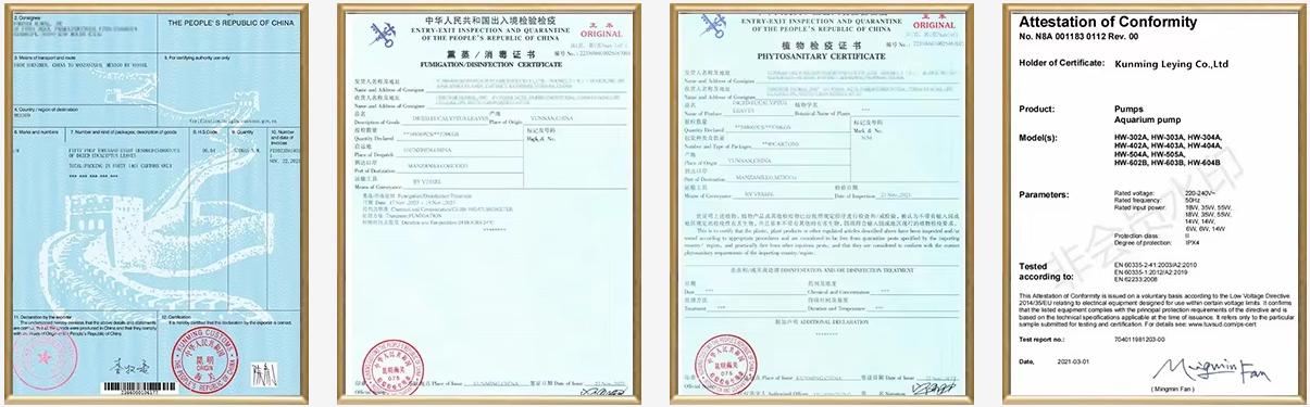 Product Certifications