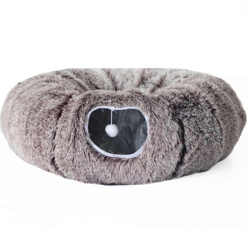 Woven Small Rattan Washable Wicker Round Cat Beds and Houses Cat House Pet Bed Woven Cat Cave Portable Pet Basket