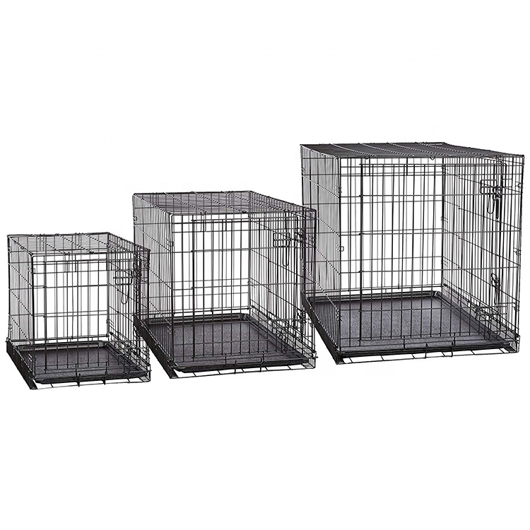 Outdoor Foldable Dog Metal Cage for Large Dogs