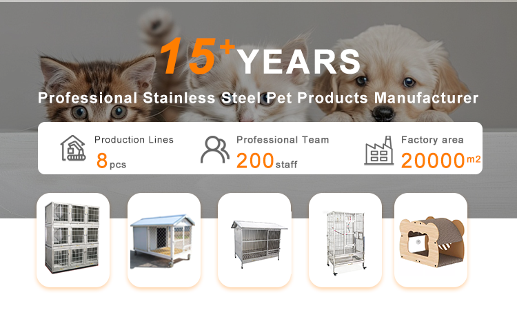 Stainless steel pet bird cage hero image