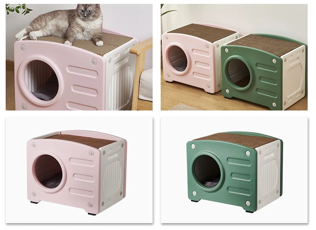 Easy to Install Cat Nap Sleeping House in TV Style Dog Cave Bed Dog Kennel Furniture Animal Cage Pet House