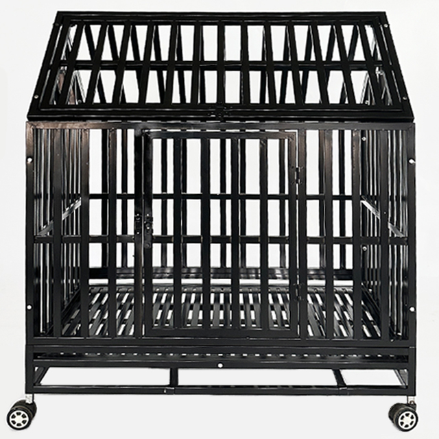 Heavy-Duty Dog Crate Detachable Square Tube Pet Cage XL Dog Cage Cat Cage Outdoor Pet Kennel for Large Dog