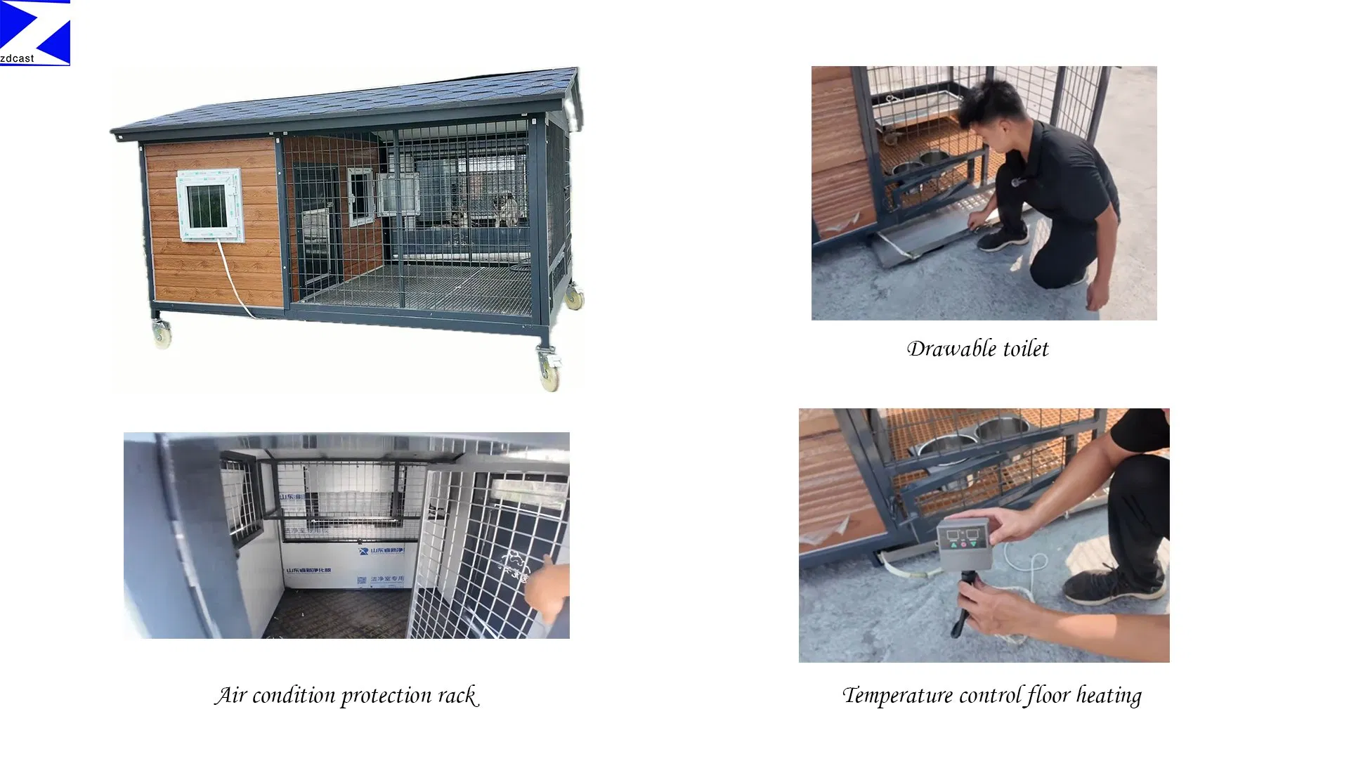 Sturdy Breathable Large-Size Pet Dog House