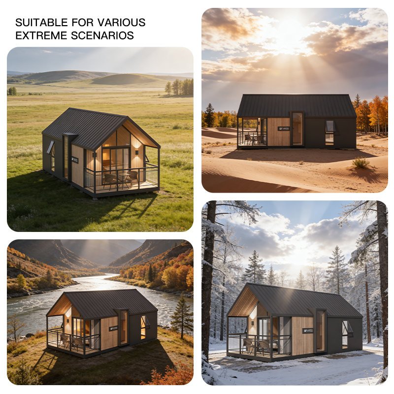 High End Brand With Long Service Life Warm Cabin Outdoor Vacation Glamping Outdoor Tiny House