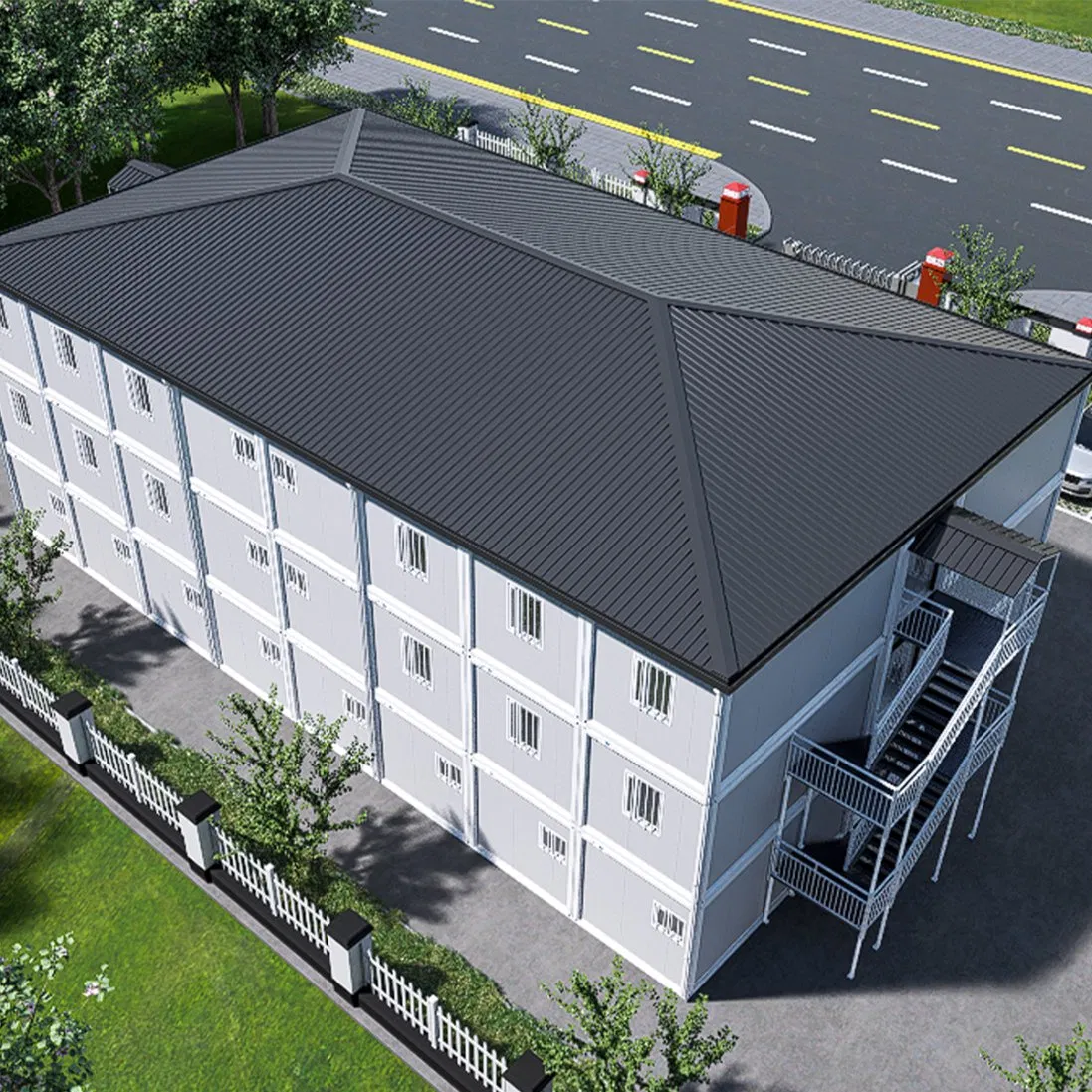 Easy to Install Heating and Cooling System Container House