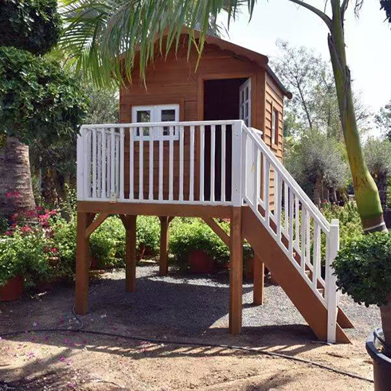 Custom Prefab Wooden Cabin Outdoor Garden Shed Log House, Weather-Resistant, Factory Direct Wholesale.