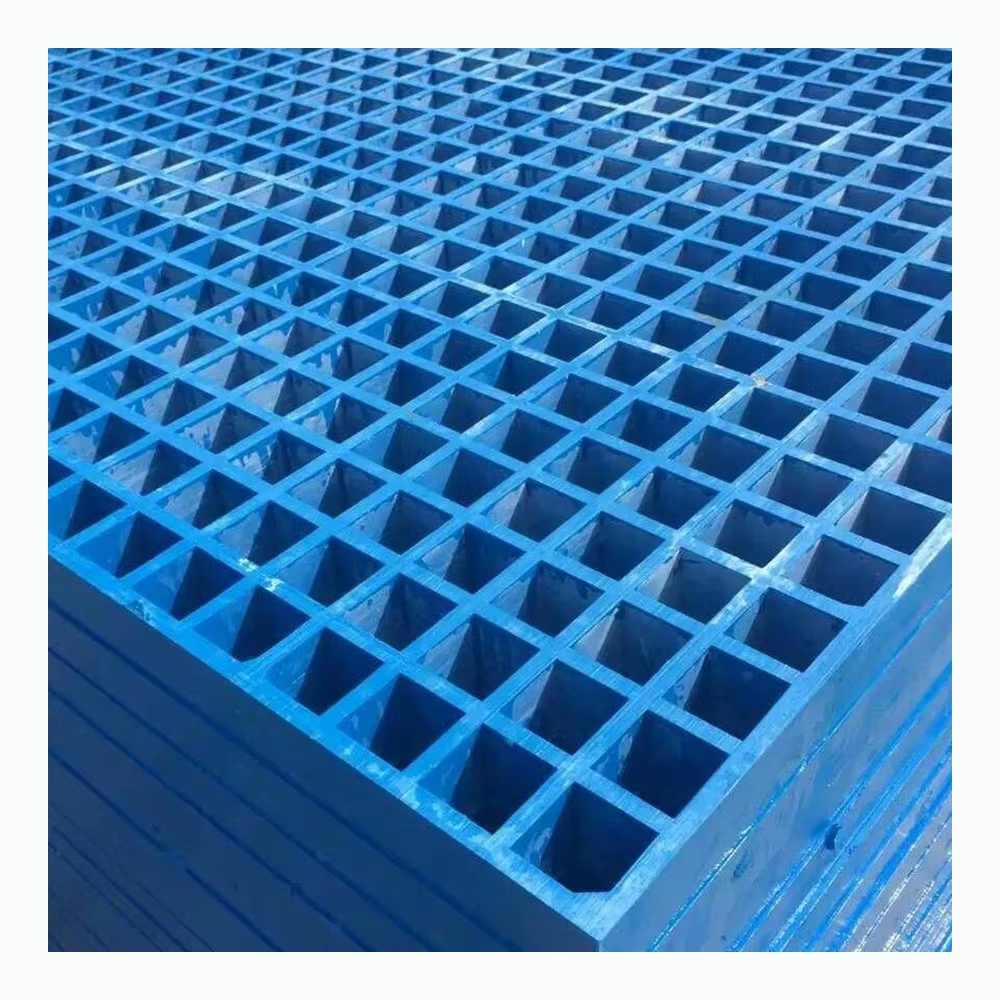 Wholesale FRP Grating Walkway Molded Pultruded Fiberglass Panel Mesh Grill Grate Cage Racing Pigeon Loft Competitive Welding