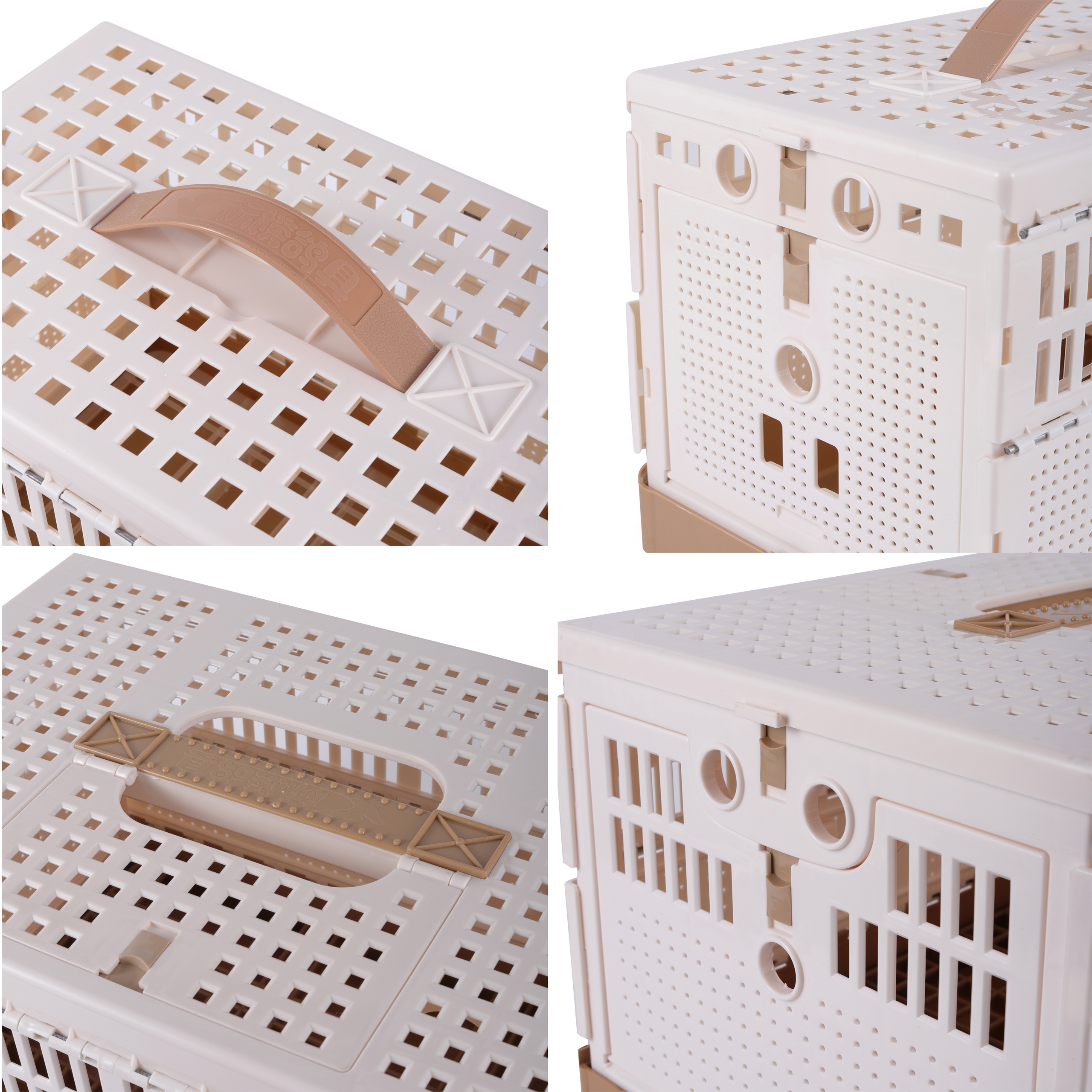 Pigeon Cages &amp; Houses Pet Carrier Bird Foldable Cage Portable Pigeon Training Box Cage