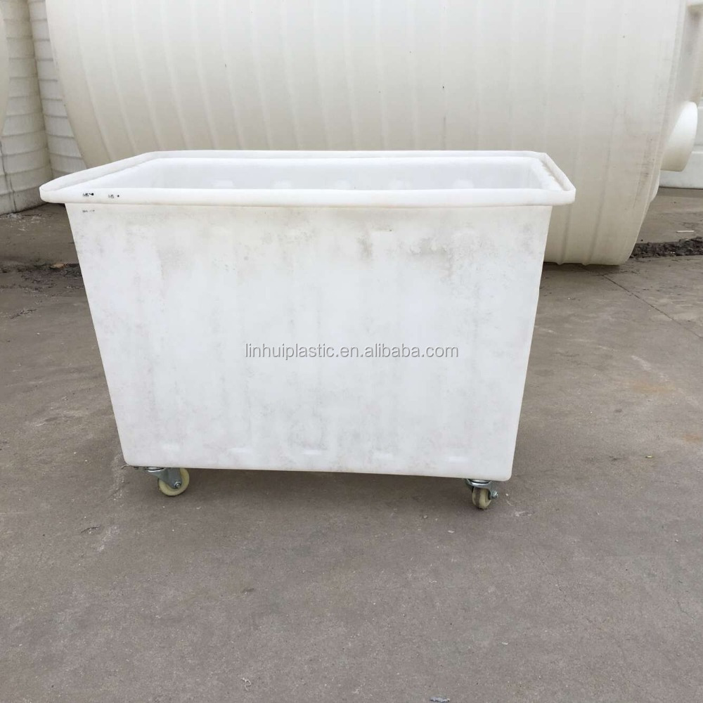 450 Ltr Heavy Duty Crate Made for Manufacturing Plant by LLDPE Rotomoulding Technique
