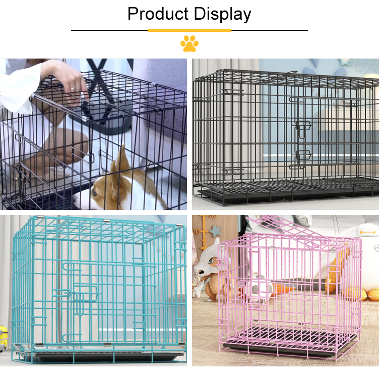 Folding Pet Cage Details