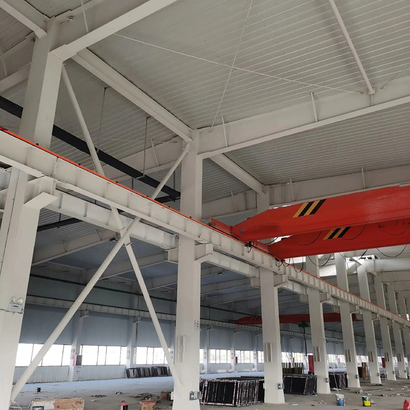 Demountable Temporary Housing for Construction Sites, Easy to Construct, Lightweight Steel Structure