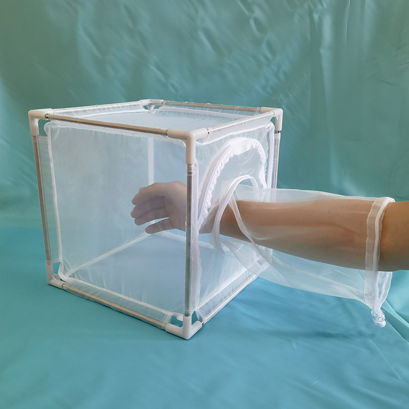 Collapsible Luxury Stainless Steel Breathable Outdoor Insect Mesh Cage Terrarium Solid Pattern Caterpillar Observation Butterfly