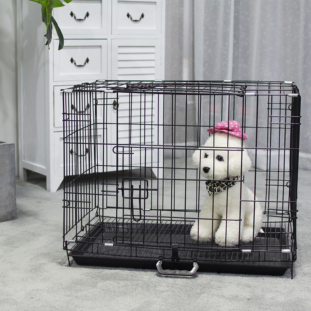 Wholesale Stainless Steel Metal Large Small Foldable Carriers Cheap Dog Pet Cages
